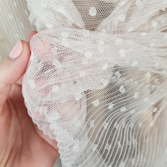 Endless Rose | NWT French Dot Rouched Dress - Picture 7 of 8